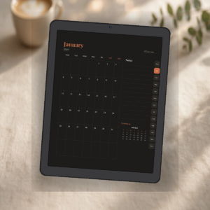 Ultimate Digital Life Planner — Minimalist Black Edition