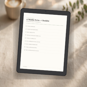 Wedding Planner — Modern Minimalist Edition