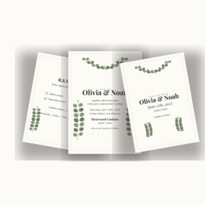 Wedding Invitation — Botanical Edition
