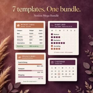 Notion Mega Bundle – product preview